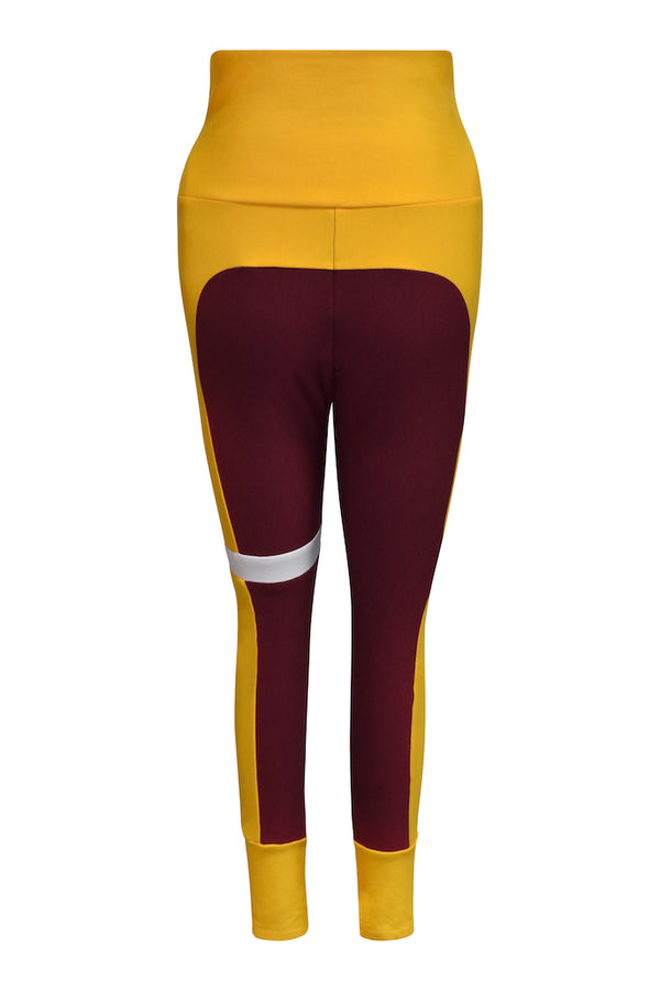 Commanders Color Block Legging for Women - NFL Team in Washington DC