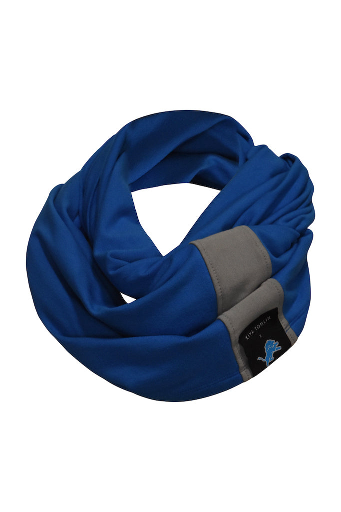 NEW Detroit Lions NFL Football Infinity Knit Scarf Touch Toto Collection 6'